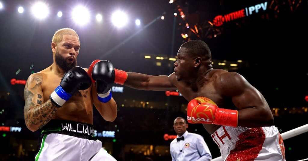 Martial Arts Clique MartialArtsClique Frank Gore calls for Deron Williams rematch Williams maintains boxing ‘was a one off Frank Gore calls for Deron Williams rematch, Williams maintains boxing ‘was a one-off’