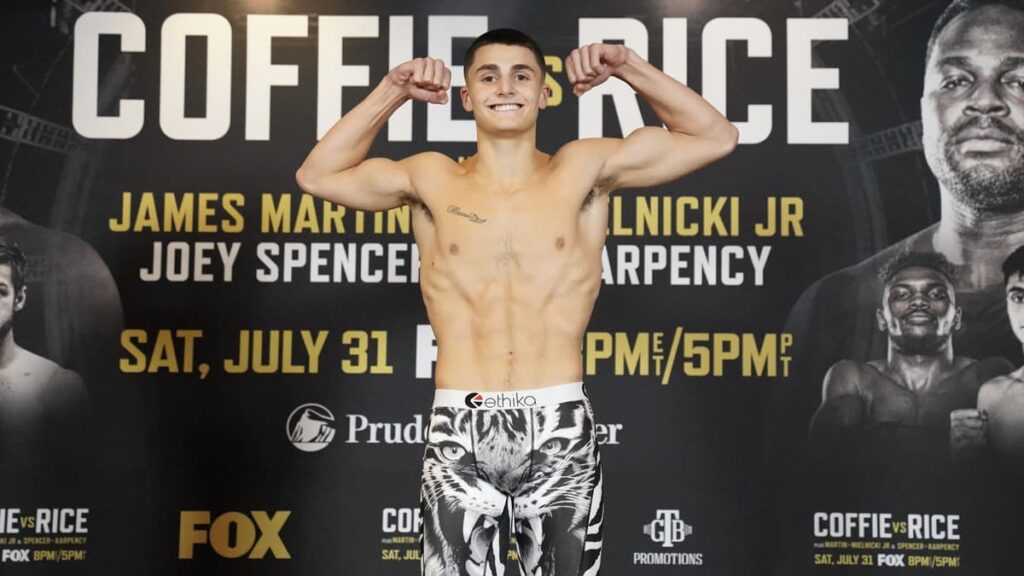 Martial Arts Clique MartialArtsClique Vito Mielnicki Jr vs Nicholas DeLomba weigh in results FIGHTMAG Vito Mielnicki Jr vs Nicholas DeLomba weigh-in results - FIGHTMAG