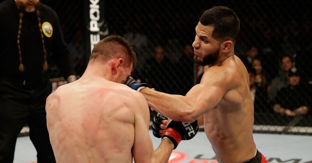 Martial Arts Clique MartialArtsClique Full fight video Jorge Masvidal makes UFC debut with back and forth war against Tim Means Full fight video: Jorge Masvidal makes UFC debut with back-and-forth war against Tim Means