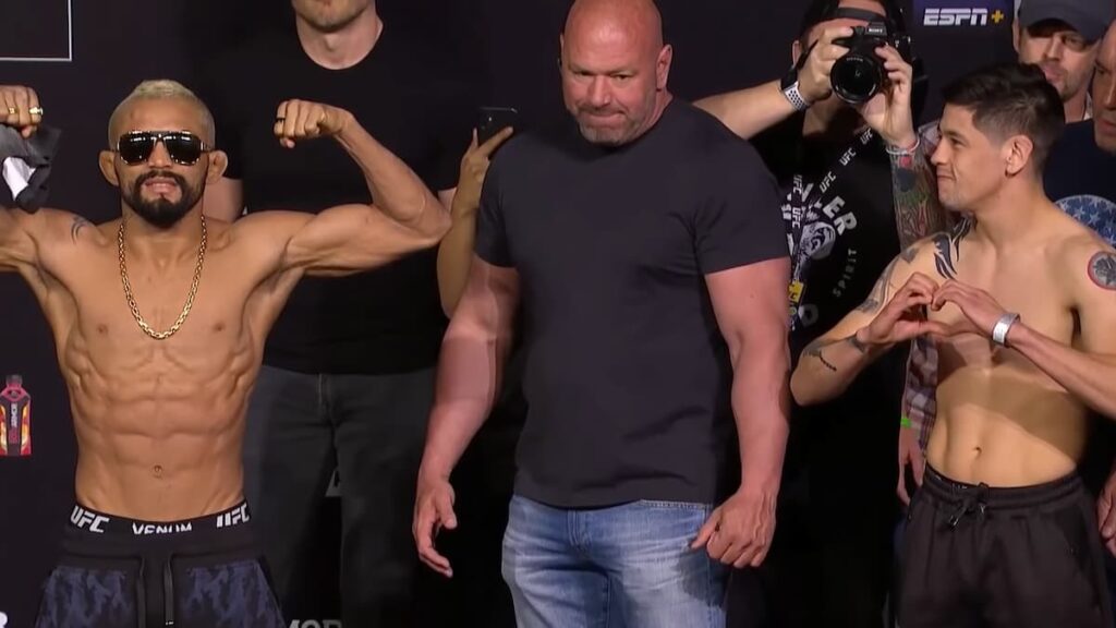 Martial Arts Clique MartialArtsClique UFC 270 Ngannou vs Gane ceremonial weigh ins faceoff video FIGHTMAG UFC 270: Ngannou vs Gane ceremonial weigh-ins & faceoff (video) - FIGHTMAG