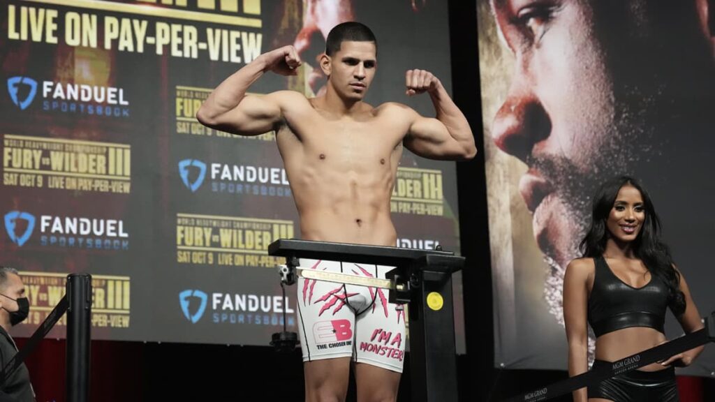 Martial Arts Clique MartialArtsClique Edgar Berlanga vs Steve Rolls weigh in results video FIGHTMAG Edgar Berlanga vs Steve Rolls weigh-in results (video) - FIGHTMAG