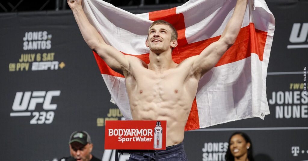 Martial Arts Clique MartialArtsClique Arnold Allen says Leon Edwards is the best British MMA fighter ‘That mans a different level Arnold Allen says Leon Edwards is the best British MMA fighter: ‘That man’s a different level’
