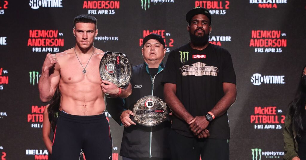 Martial Arts Clique MartialArtsClique Bellator 277 salaries Corey Anderson out earns Vadim Nemkov before potential bonus Bellator 277 salaries: Corey Anderson out-earns Vadim Nemkov before potential bonus