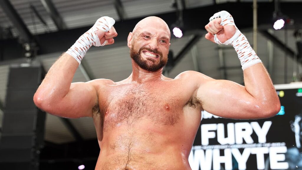 Martial Arts Clique MartialArtsClique Tyson Fury open workout ahead of Dillian Whyte fight photos FIGHTMAG Tyson Fury open workout ahead of Dillian Whyte fight (photos) - FIGHTMAG