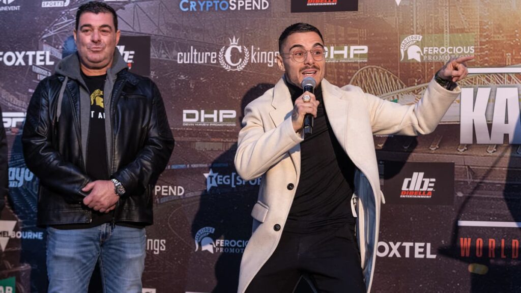 Martial Arts Clique MartialArtsClique George Kambosos picked Devin Haney Youre not mandatory FIGHTMAG George Kambosos 'picked' Devin Haney - 'You're not mandatory' - FIGHTMAG