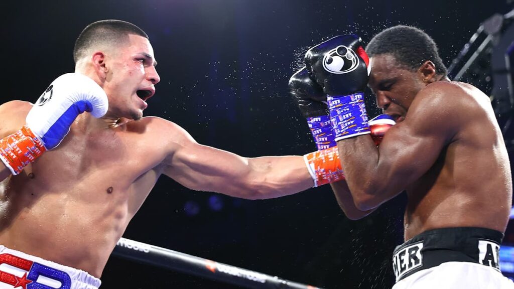 Martial Arts Clique MartialArtsClique Edgar Berlanga vs Alexis Angulo full fight video highlights FIGHTMAG Edgar Berlanga vs Alexis Angulo full fight video highlights - FIGHTMAG
