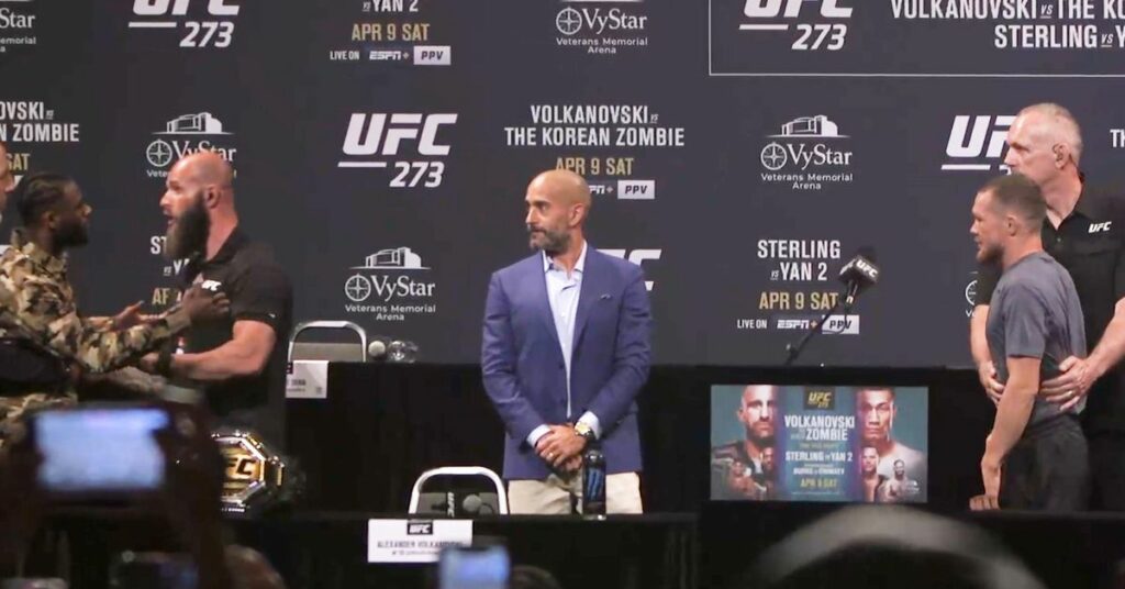 Martial Arts Clique MartialArtsClique Merab Dvalishvili reveals his reaction to Petr Yans UFC 273 loss ‘Stay in Russia Merab Dvalishvili reveals his reaction to Petr Yan’s UFC 273 loss: ‘Stay in Russia’