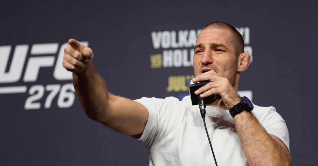 Martial Arts Clique MartialArtsClique Sean Strickland goes after Israel Adesanya in fiery exchange at UFC 276 press conference Sean Strickland goes after Israel Adesanya in fiery exchange at UFC 276 press conference