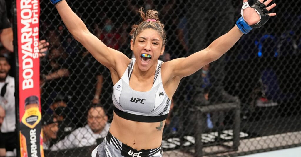 Martial Arts Clique MartialArtsClique UFC 275 video Silvana Gomez Juarez starches Liang Na in 88 seconds with brutal knockout UFC 275 video: Silvana Gomez Juarez starches Liang Na in 88 seconds with brutal knockout