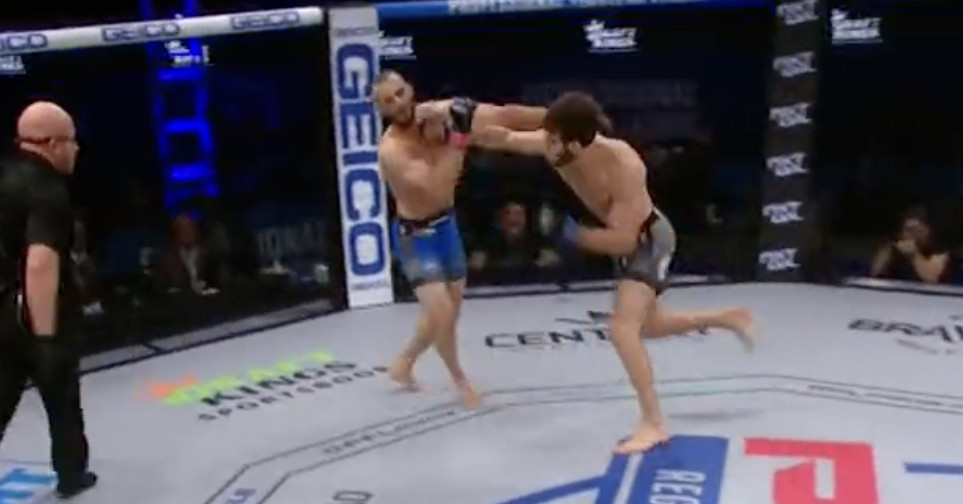 Martial Arts Clique MartialArtsClique PFL 6 video Magomed Umalatov knocks Jarrah Al Silawi out cold in first round PFL 6 video: Magomed Umalatov knocks Jarrah Al-Silawi out cold in first round