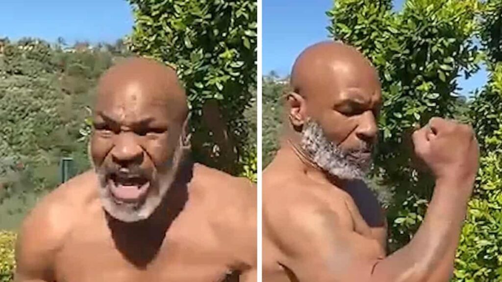 Martial Arts Clique MartialArtsClique Mike Tyson Took Off His Shirt And Shocked The Fans Again With His Looks And Speed Mike Tyson Took Off His Shirt And Shocked The Fans Again With His Looks And Speed