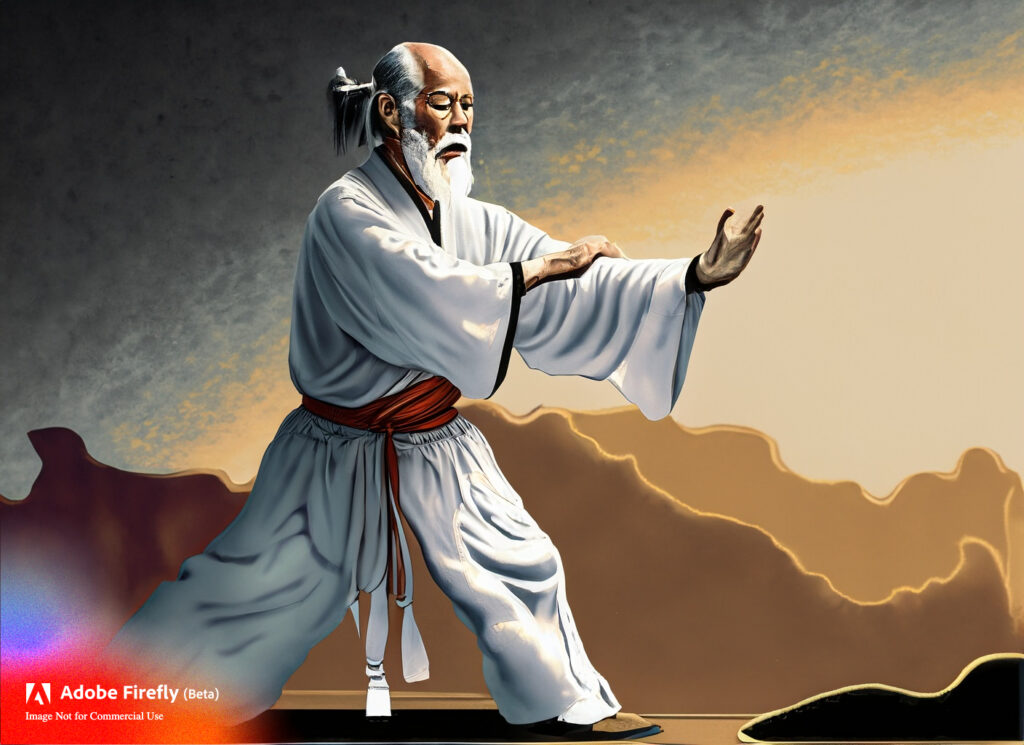 Martial Arts Clique firefly old tai chi master enlightenment 80502 Sinking the Qi and rooting in the foot