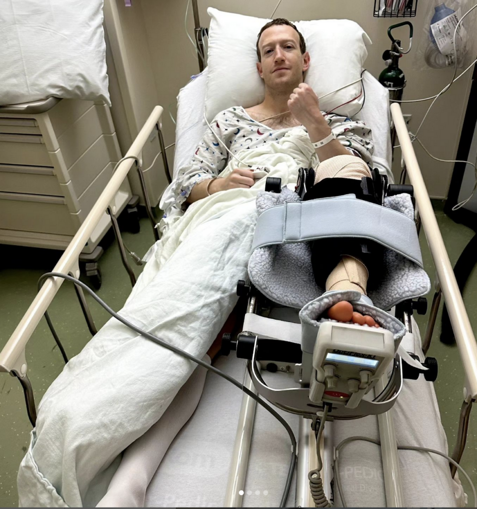 Martial Arts Clique screenshot 2023 11 04 at 08.17.55 Zuckerberg blows out his ACL doing martial arts